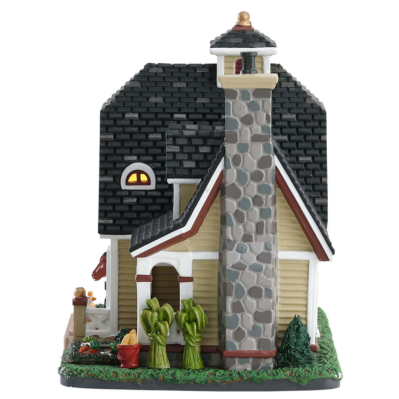 lemax-jones-farmhouse-ferme-miniature-de-village image 2