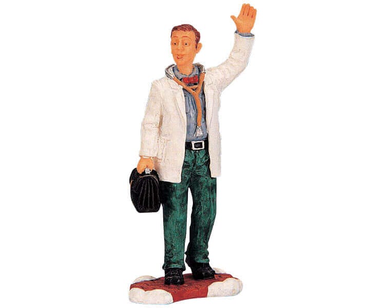 lemax-doctor-figurine-miniature-village image 1