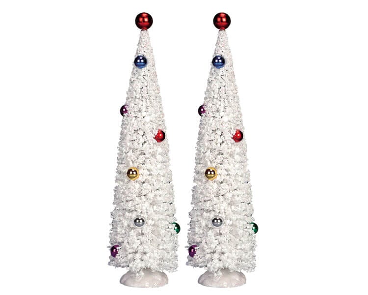 lemax-white-christmas-tree-large-sapin-blanc-lumineux-grand image 1