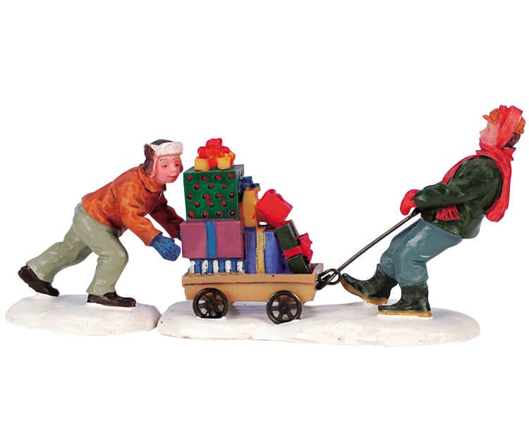 lemax-a-full-cart-figurine-miniature-accessoire-village image 1