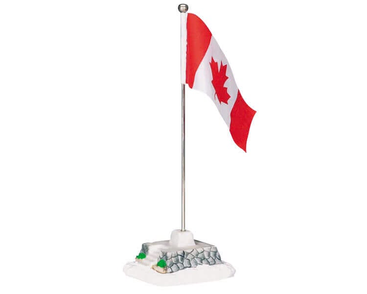 lemax-canadian-flag-pole-m-t-drapeau-canadien-miniature image 2