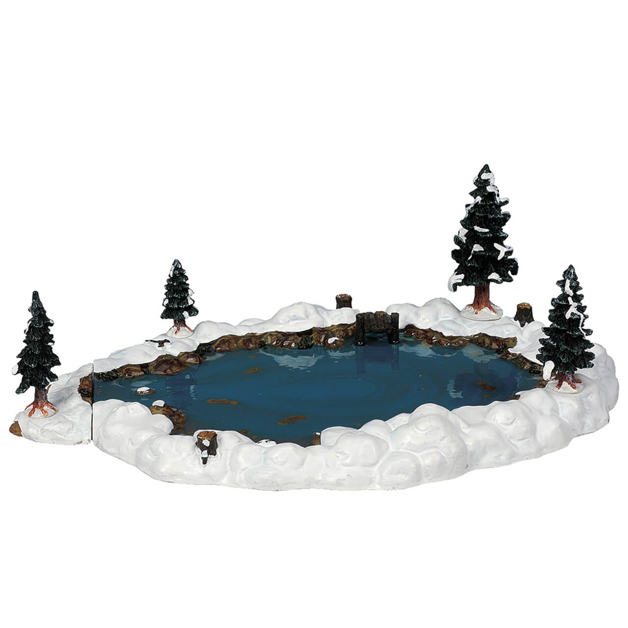 lemax-mill-pond-set-of-6-d-cor-tang-paysage-village-miniature image 1