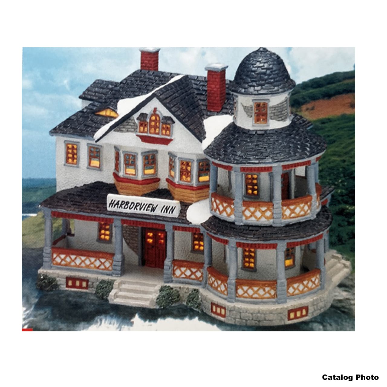 lemax-harborview-inn-auberge-lumineuse-village-miniature image 2