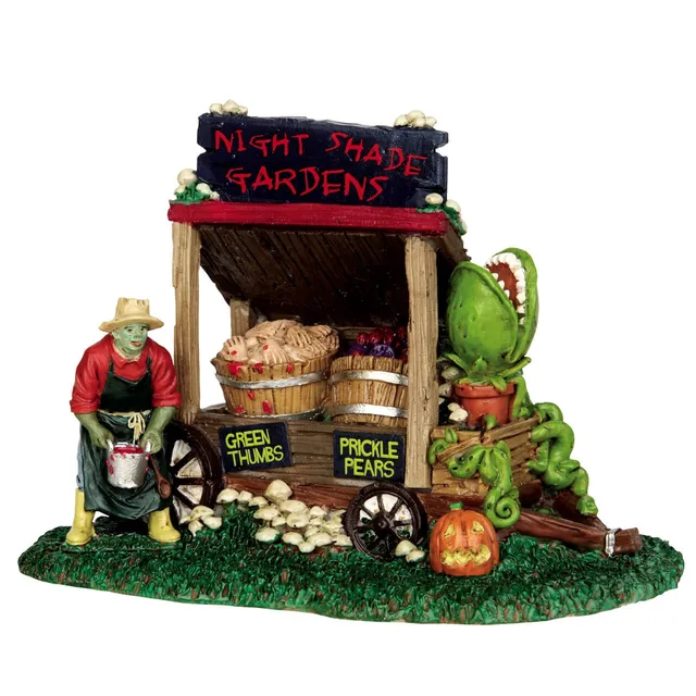 lemax-night-shade-garden-cart-accessoire-miniature-spooky-town image 1