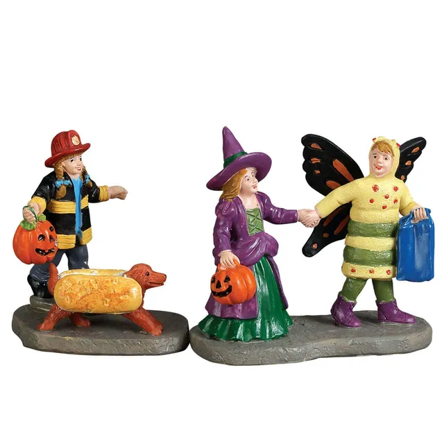 lemax-ready-set-treats-set-de-2-figurines-miniatures-spooky-town image 1