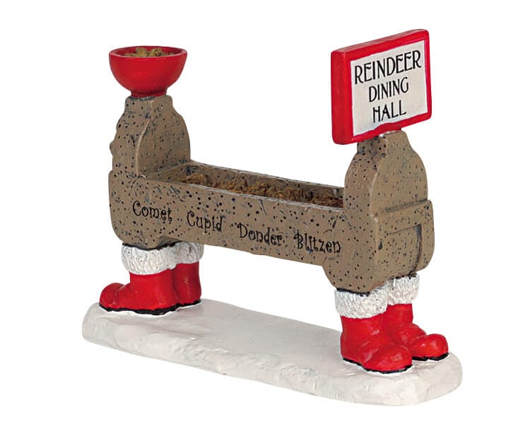 lemax-reindeer-feed-trough-mangeoire-rennes-miniature image 1