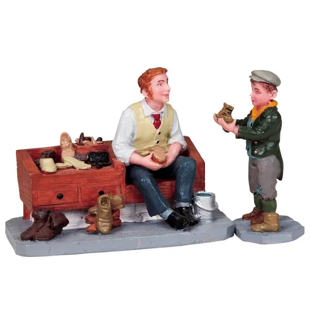 lemax-cobbler-figurine-miniature-artisanale-de-collection image 1