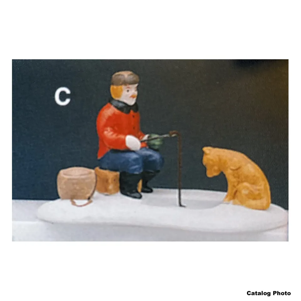 lemax-ice-fishing-figurine-sc-ne-p-che-sur-glace image 1