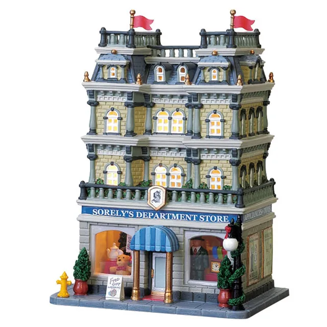lemax-sorely-s-department-store-b-timent-miniature-grand-magasin image 1