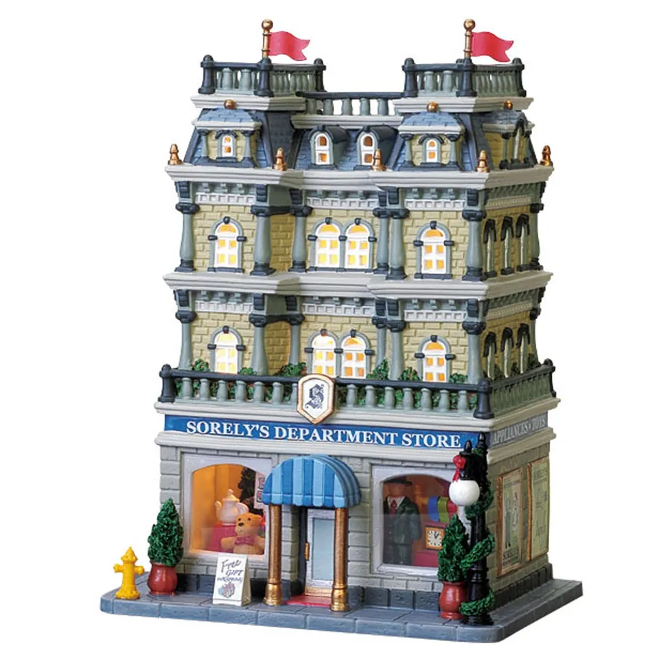 lemax-sorely-s-department-store-b-timent-miniature-grand-magasin image 1
