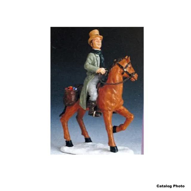 lemax-the-merry-horseman-figurine-miniature-de-collection image 1
