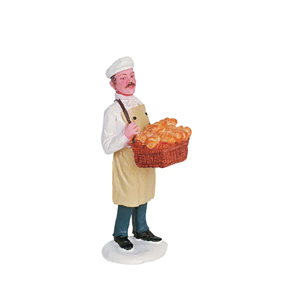lemax-bread-delivery-figurine-miniature-artisan-boulanger image 1