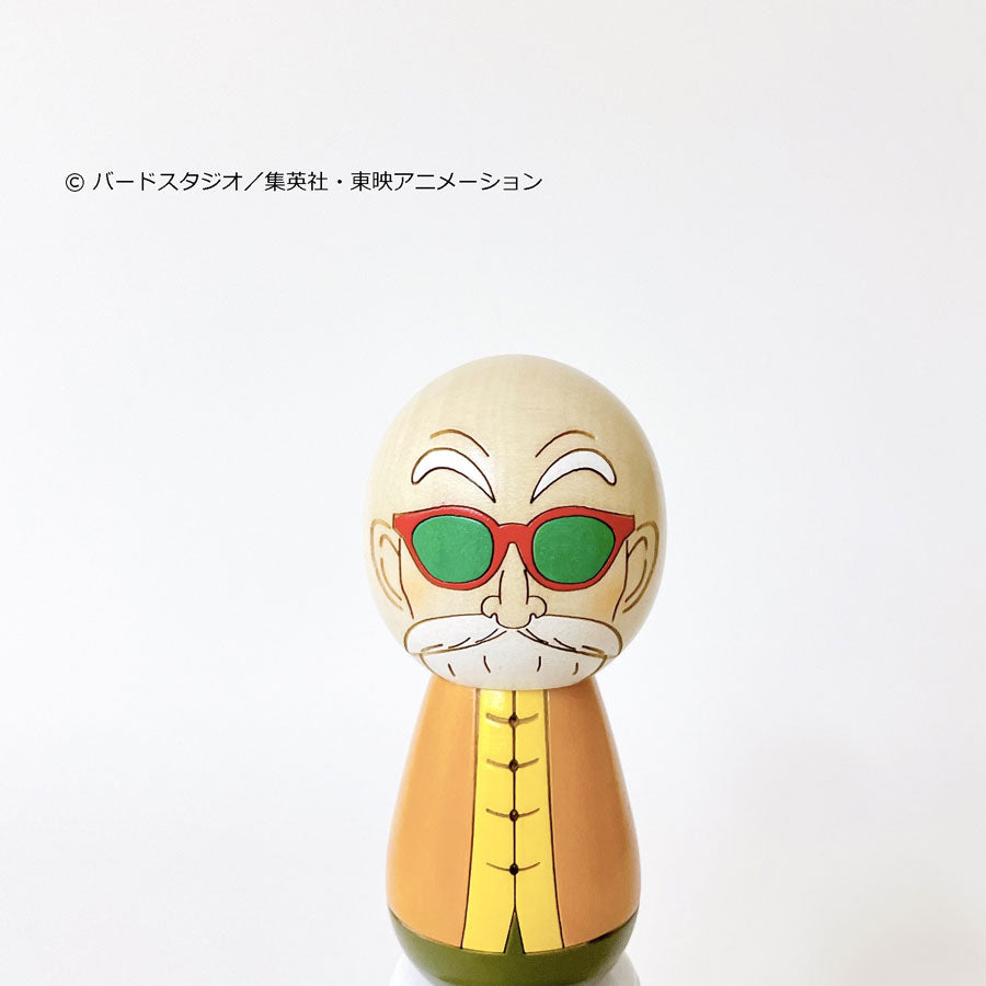 usaburo-kokeshi-dragon-ball-kame-sennin-master-roshi-poup-e-kokeshi-9-cm image 6