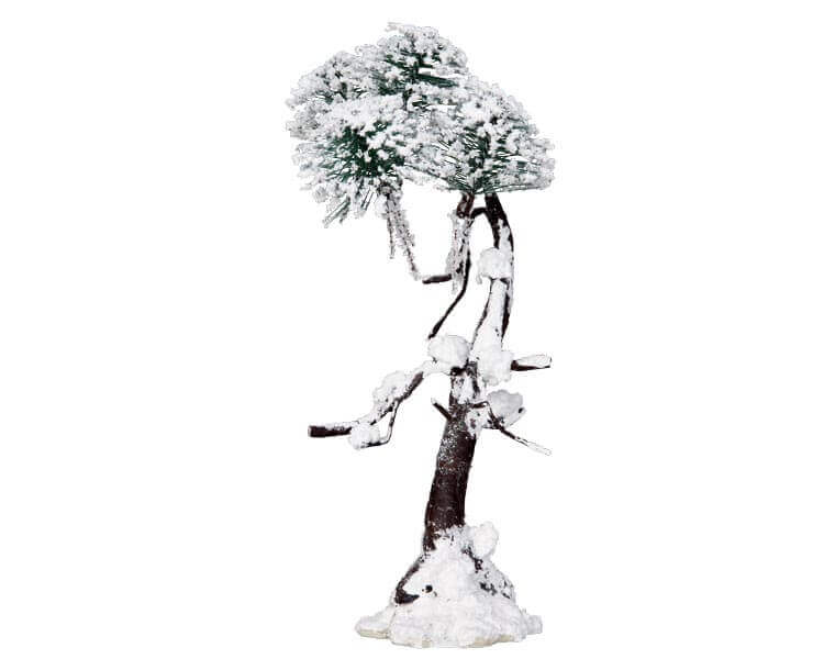 lemax-winter-pine-tree-large-grand-sapin-d-hiver-miniature image 1