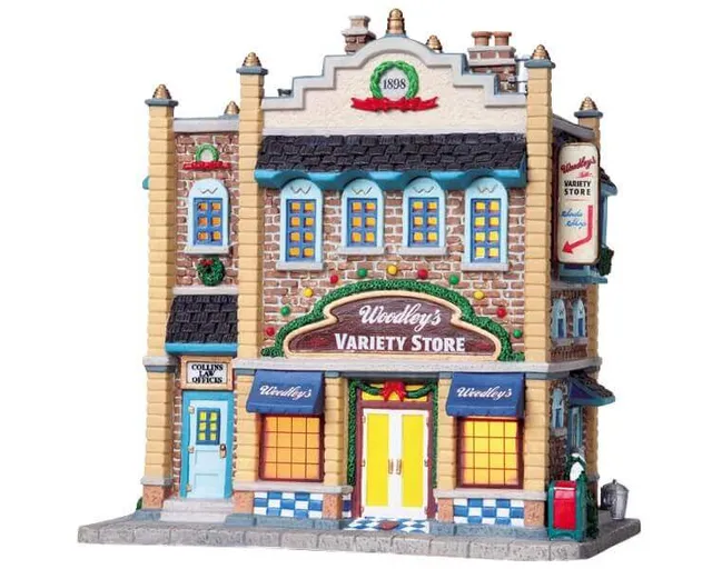 lemax-woodley-s-store-boutique-village-miniature-illumin-e image 1