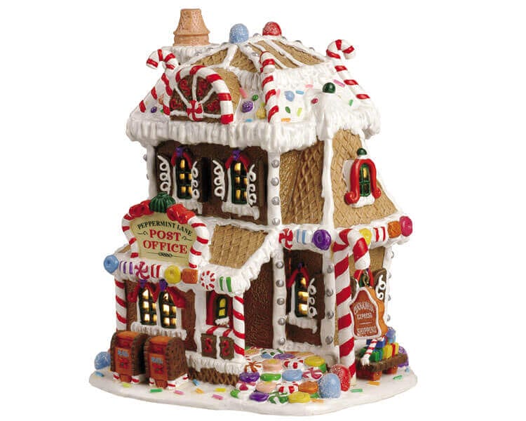 lemax-peppermint-lane-post-office-b-timent-miniature-sugar-n-spice image 1