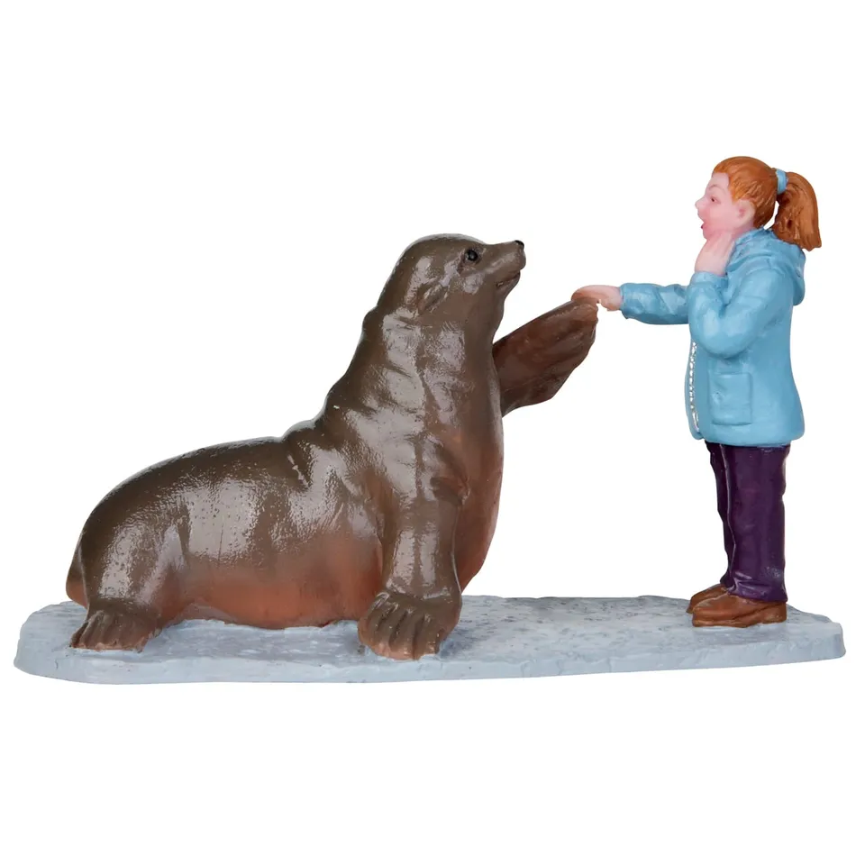 lemax-meeting-the-performar-figurine-rencontre-artiste-miniature image 1
