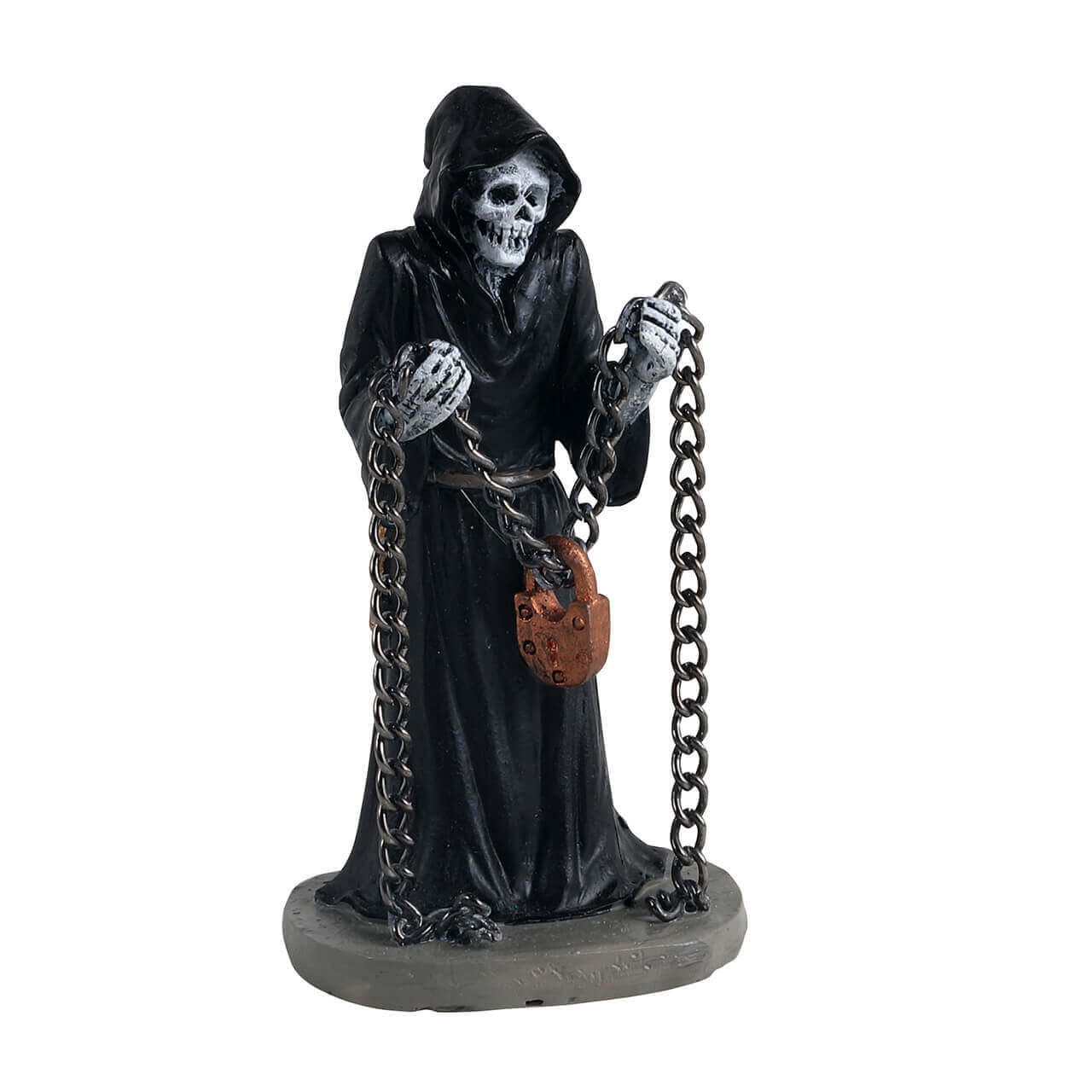 lemax-chains-figurine-squelette-spooky-town image 1