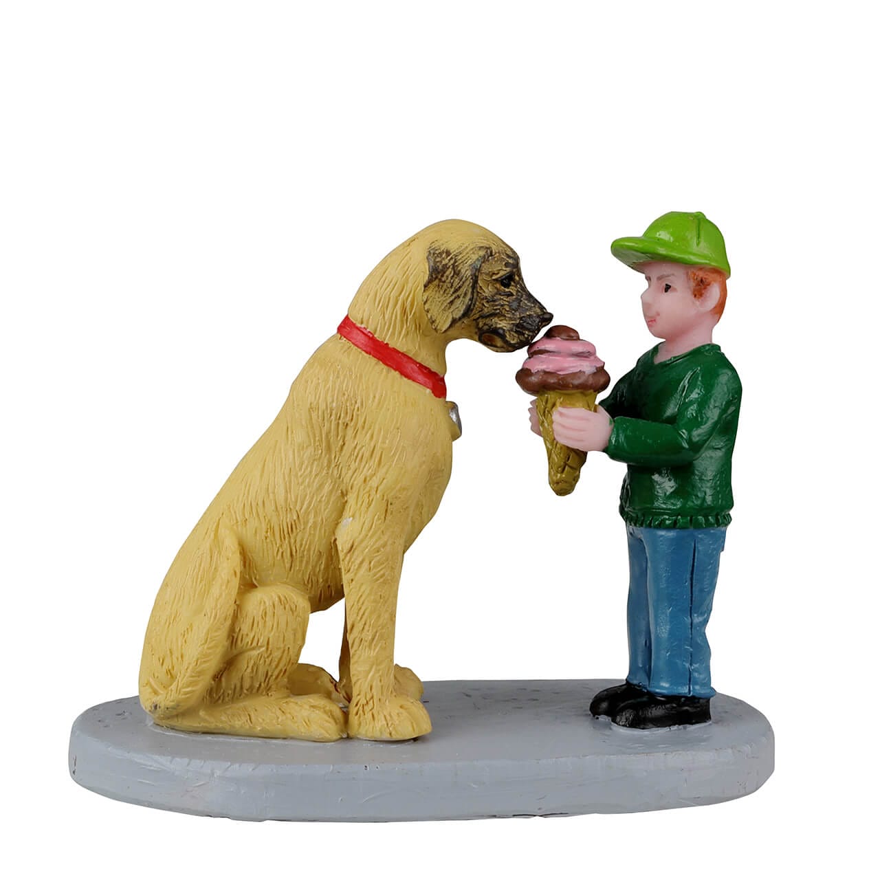 lemax-best-friends-share-figurine-miniature-caddington-village image 2