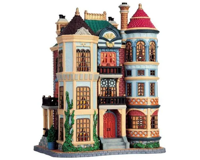 lemax-chateau-orleans-grand-b-timent-ch-teau-pour-village-miniature image 1