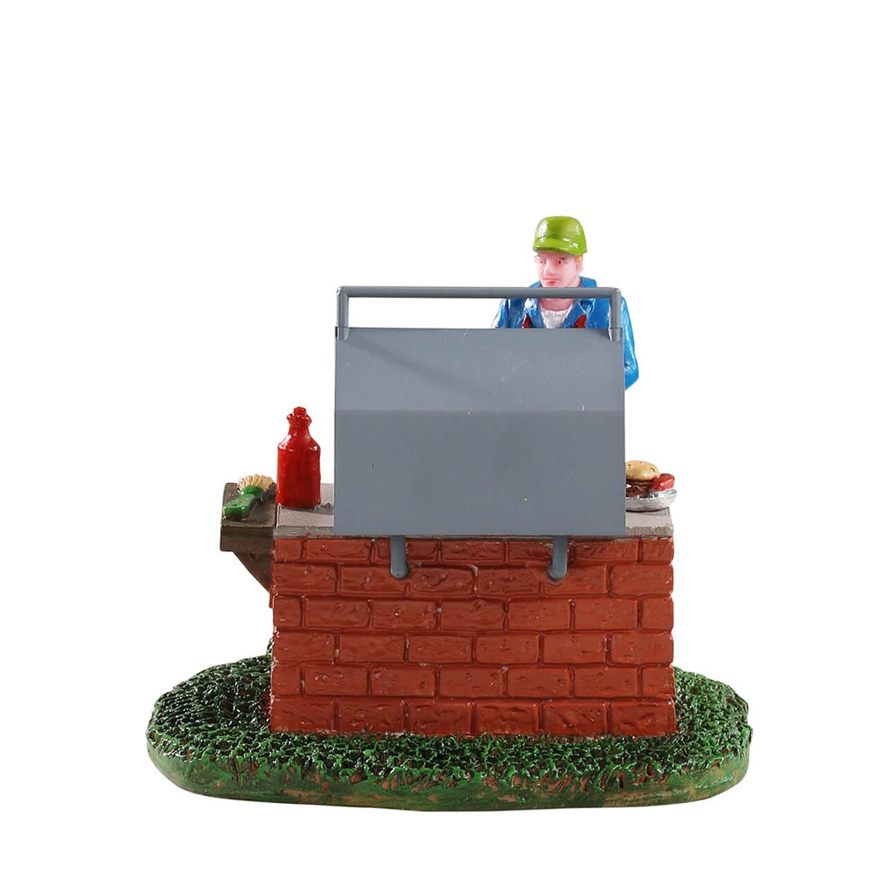 lemax-bbq-weekend-figurine-miniature-de-collection-barbecue image 3