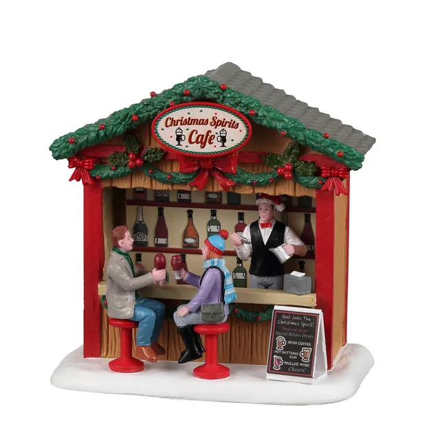 lemax-christmas-spirits-cafe-caf-de-no-l-miniature-caddington-village image 1