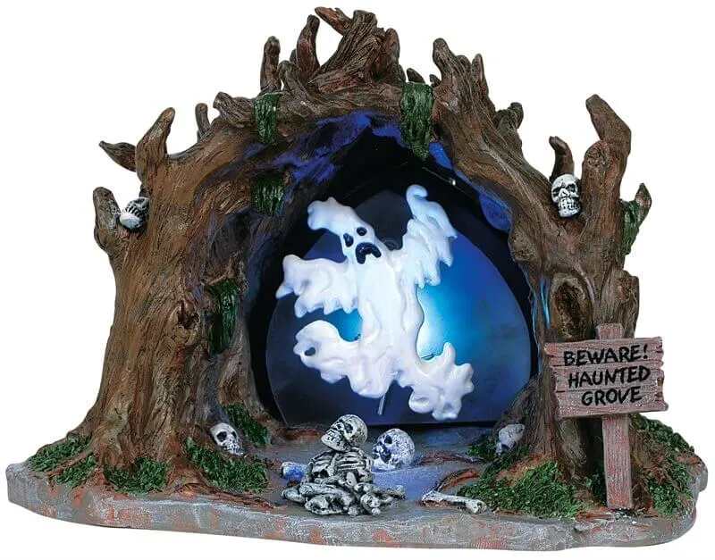 lemax-haunted-grove-d-cor-miniature-spooky-town-halloween image 1