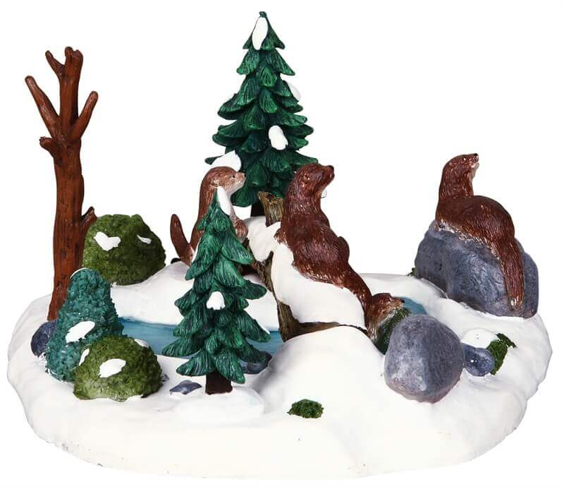 lemax-otters-figurines-loutres-miniatures image 2