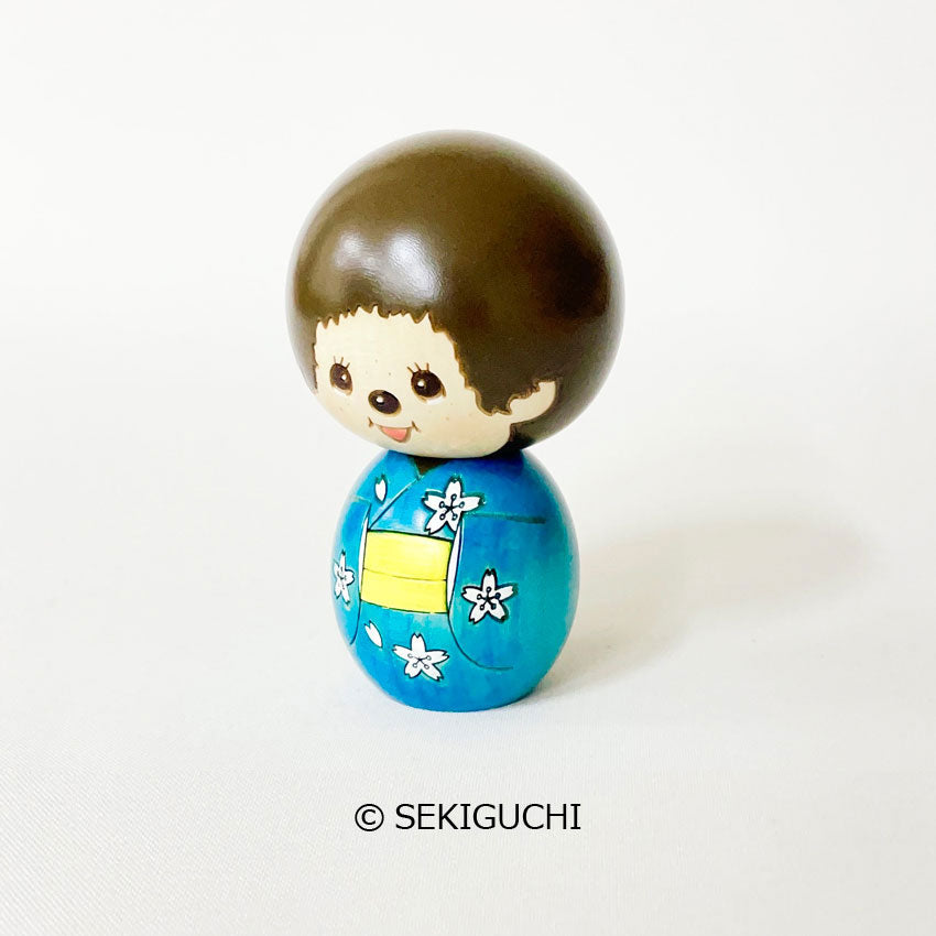 usaburo-kokeshi-monchhichi-monchhichi-kun-kimono-poup-e-kokeshi-9-2-cm image 2