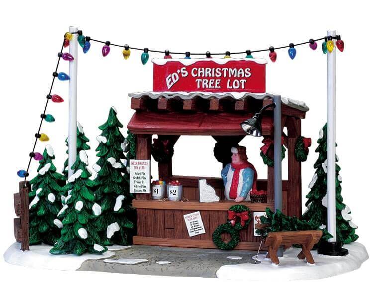 lemax-ed-s-christmas-tree-lot-miniature-march-de-sapins-de-no-l image 2