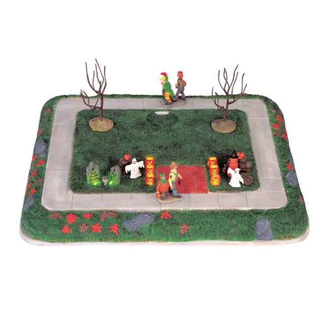 lemax-a-night-of-trick-or-treat-d-cor-miniature-spooky-town-halloween image 1