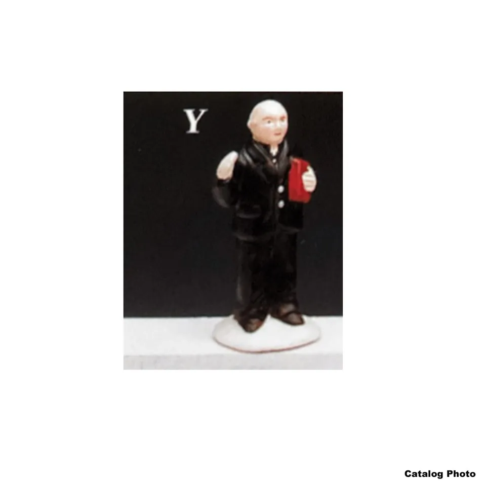 lemax-the-priest-figurine-miniature-de-collection image 1