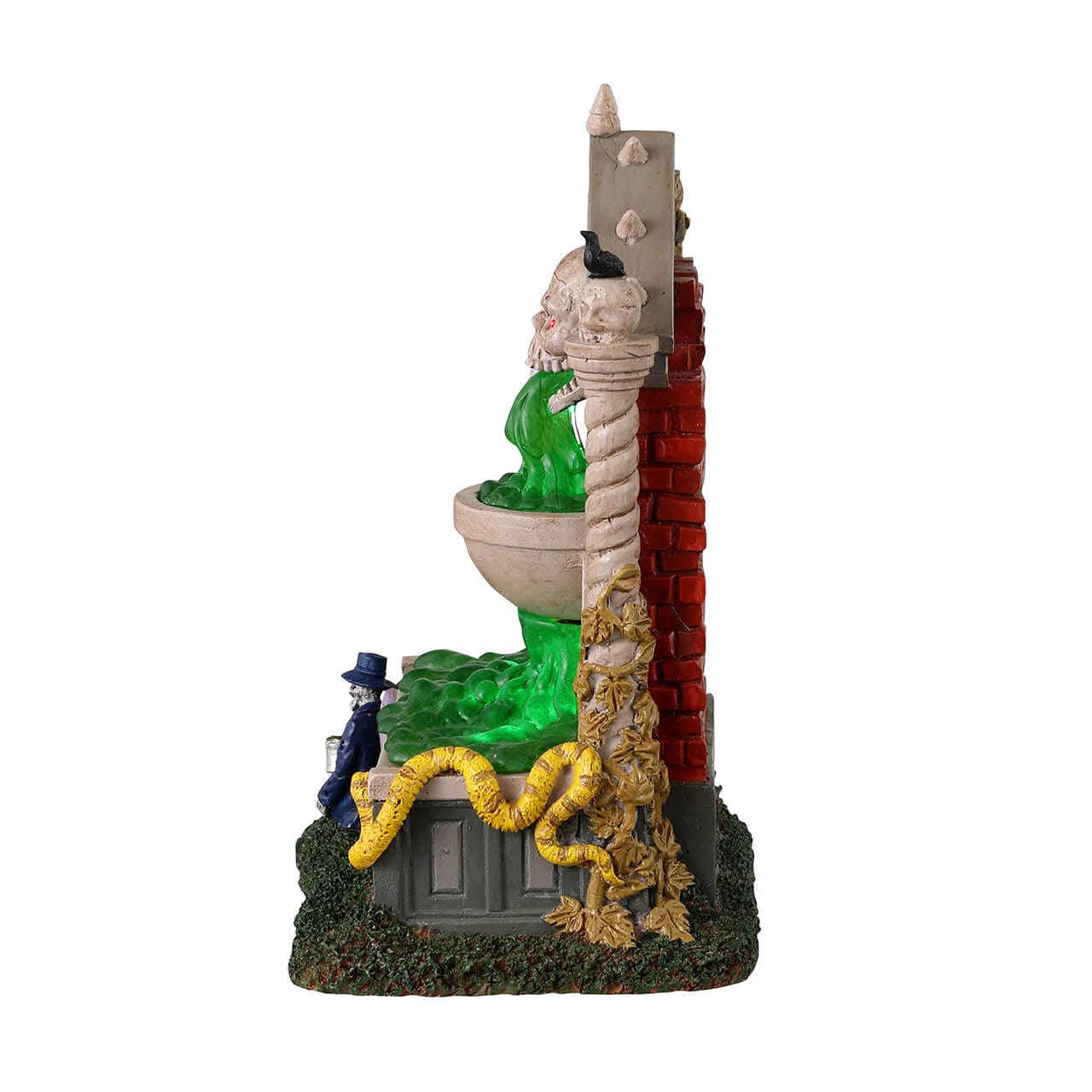 lemax-grime-and-slime-spring-fontaine-effrayante-lumineuse-spooky-town image 3