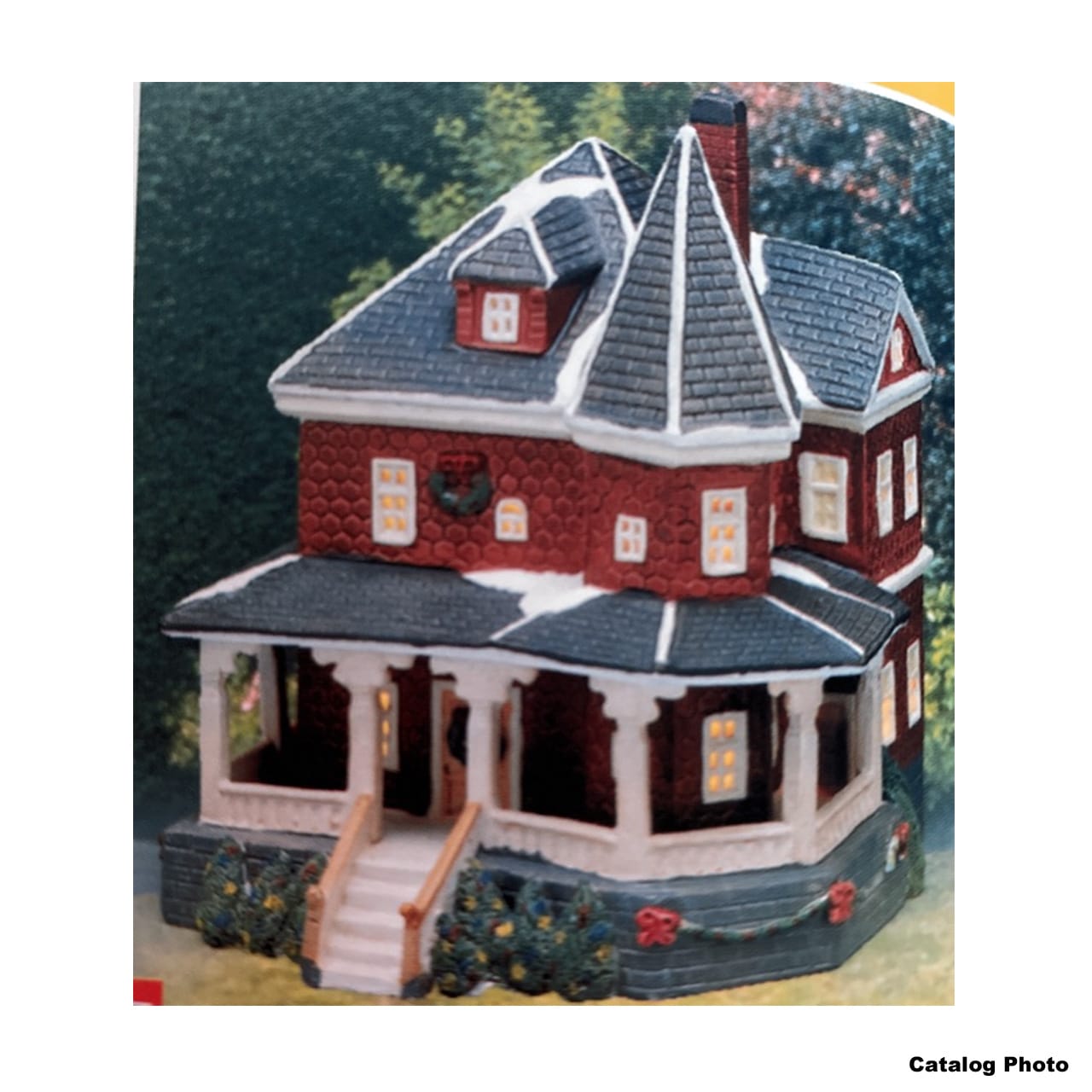lemax-hampshire-house-maison-miniature-de-collection-lumineuse image 1
