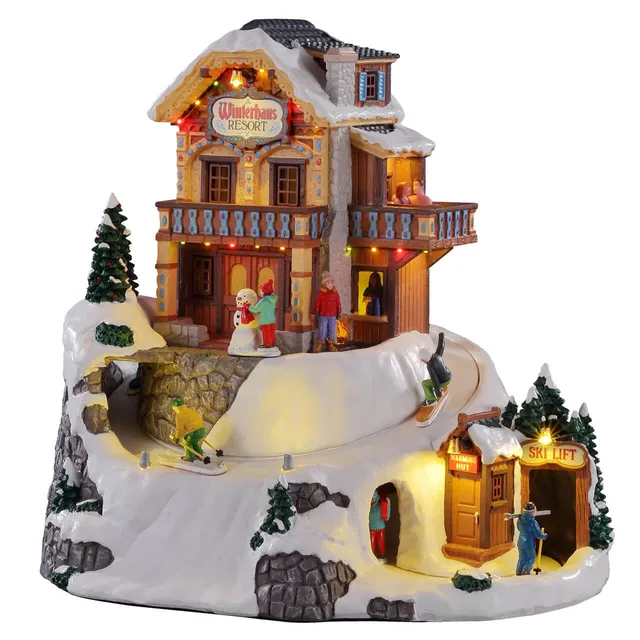 lemax-winterhaus-resort-b-timent-lumineux-miniature-vail-village image 1