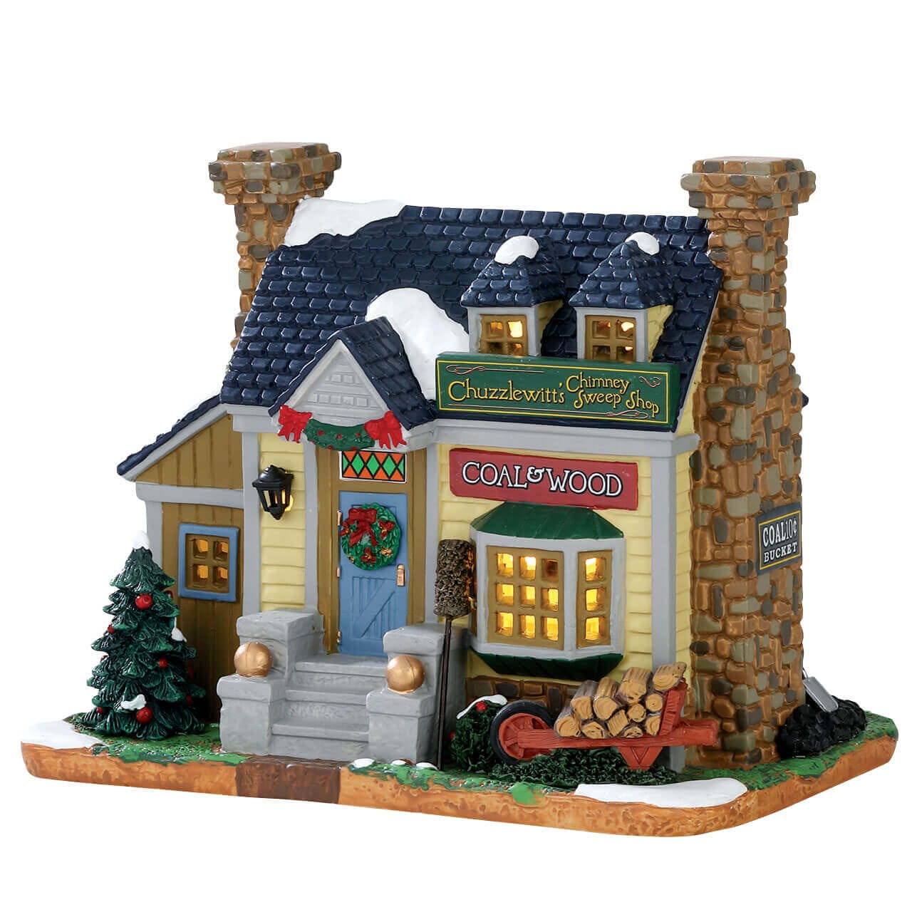 lemax-chuzzlewitt-s-chimney-sweep-shop-miniature-boutique-de-village-de-no-l image 1