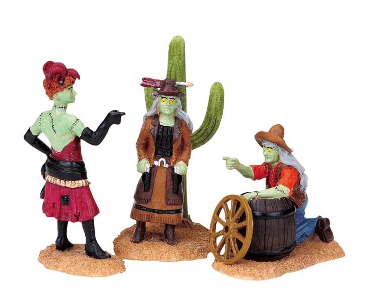 lemax-zombie-showdown-sc-ne-zombies-miniature-spooky-town image 2
