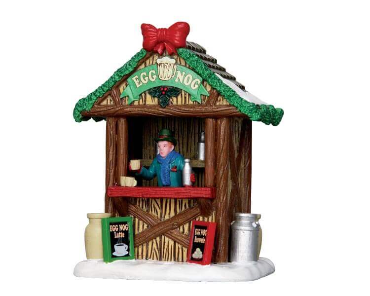 lemax-egg-nog-stand-kiosque-miniature-de-no-l image 1