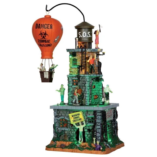 lemax-zombie-fortress-d-cor-anim-halloween-spooky-town image 1