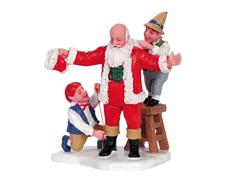 lemax-santa-s-new-suit-figurine-p-re-no-l-miniature image 1
