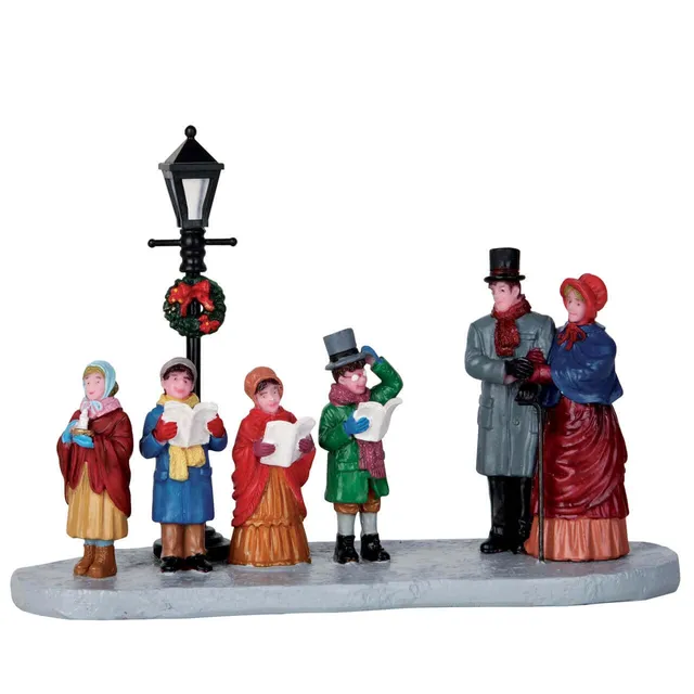 lemax-street-lamp-serenade-figurine-village-miniature image 1