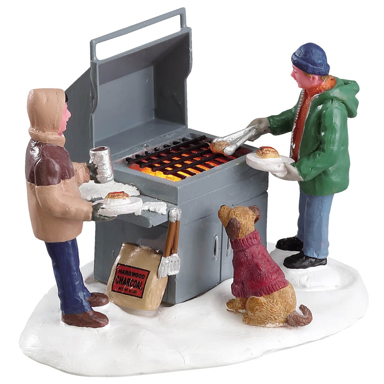 lemax-grillin-chillin-vail-village-figurine-miniature-barbecue image 1