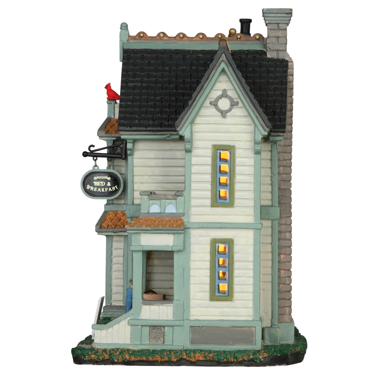 lemax-miss-noelle-s-bed-breakfast-maison-miniature-lumineuse image 3