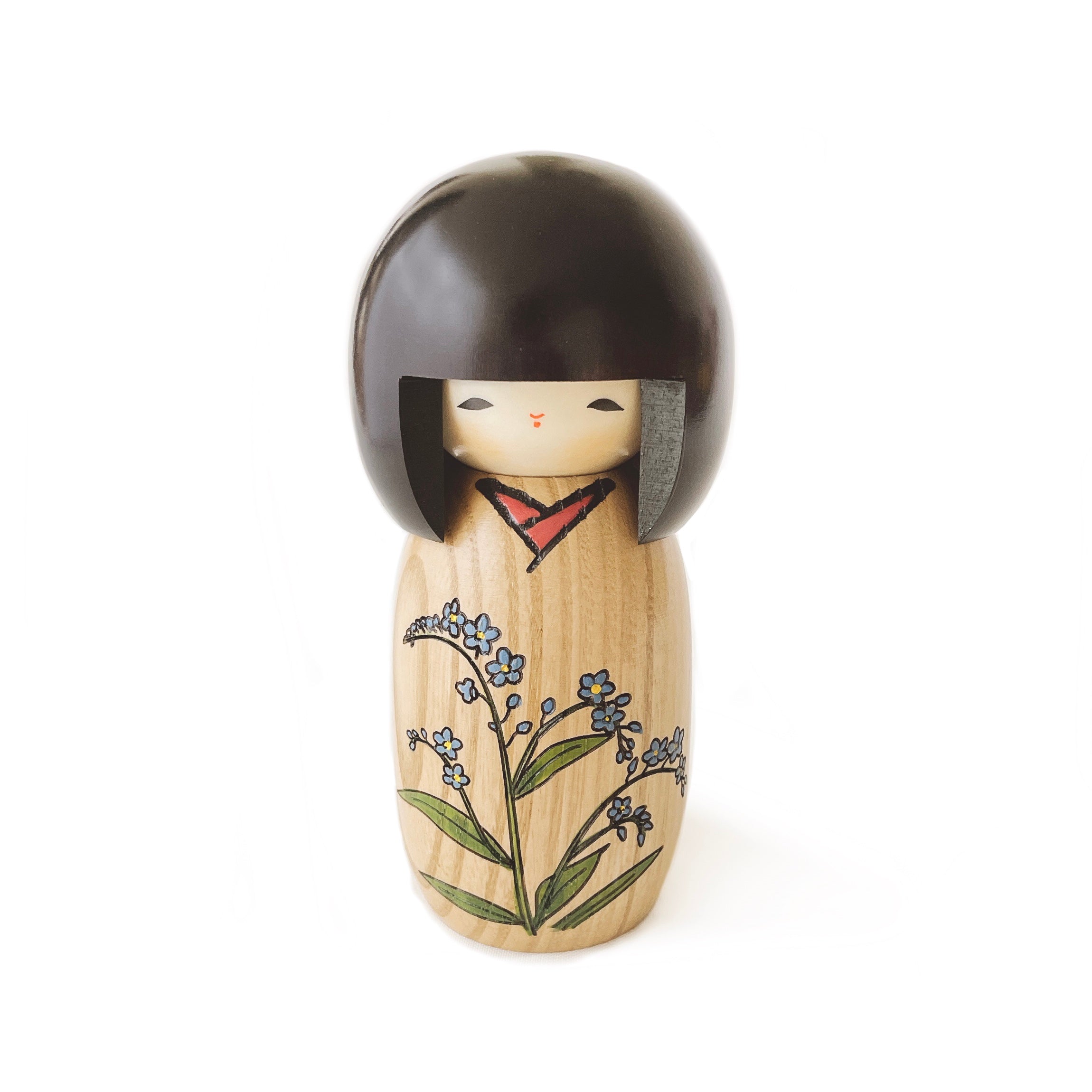 usaburo-kokeshi-hana-monogatari-figurine-fleurs-70-x-70-x-140-mm image 3