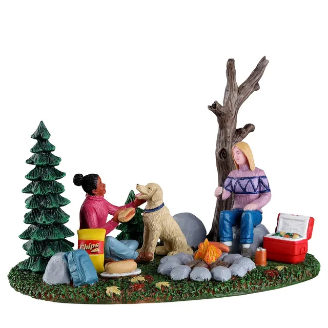 lemax-fall-camping-trip-sc-ne-miniature-harvest-crossing image 1