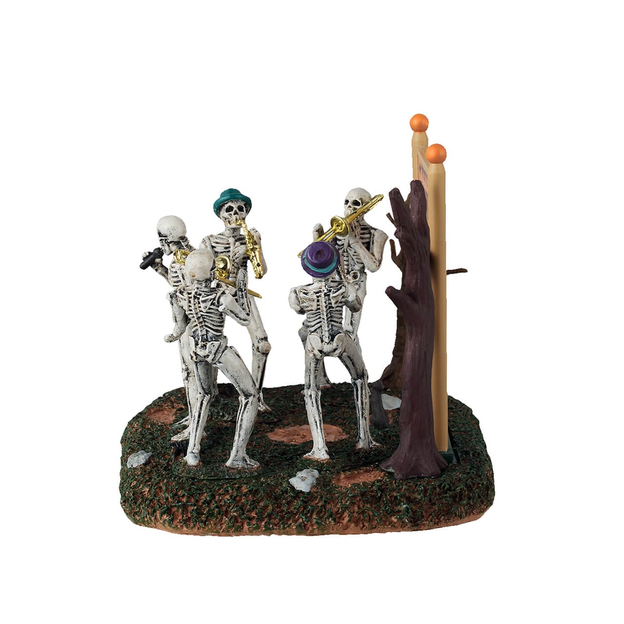 lemax-spooky-town-halloween-jazz-festival-figurine-sc-ne-musicale image 3