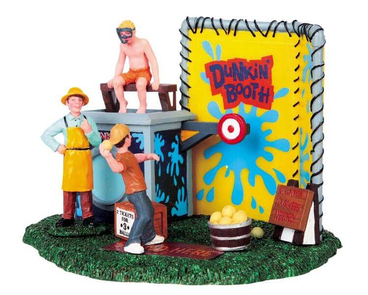 lemax-dunkin-booth-stand-miniature-f-te-foraine image 1