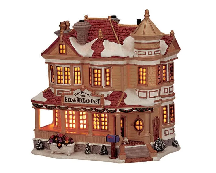 lemax-georgia-lyn-s-bed-breakfast-maison-miniature image 1
