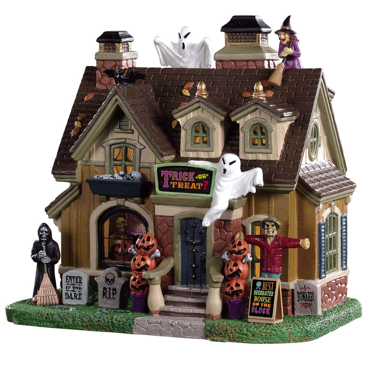 lemax-spooky-winner-maison-hant-e-miniature-spooky-town image 1