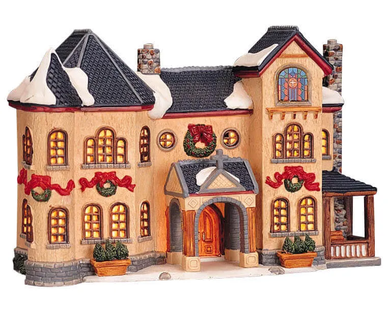 lemax-rectory-b-timent-presbyt-re-miniature image 1